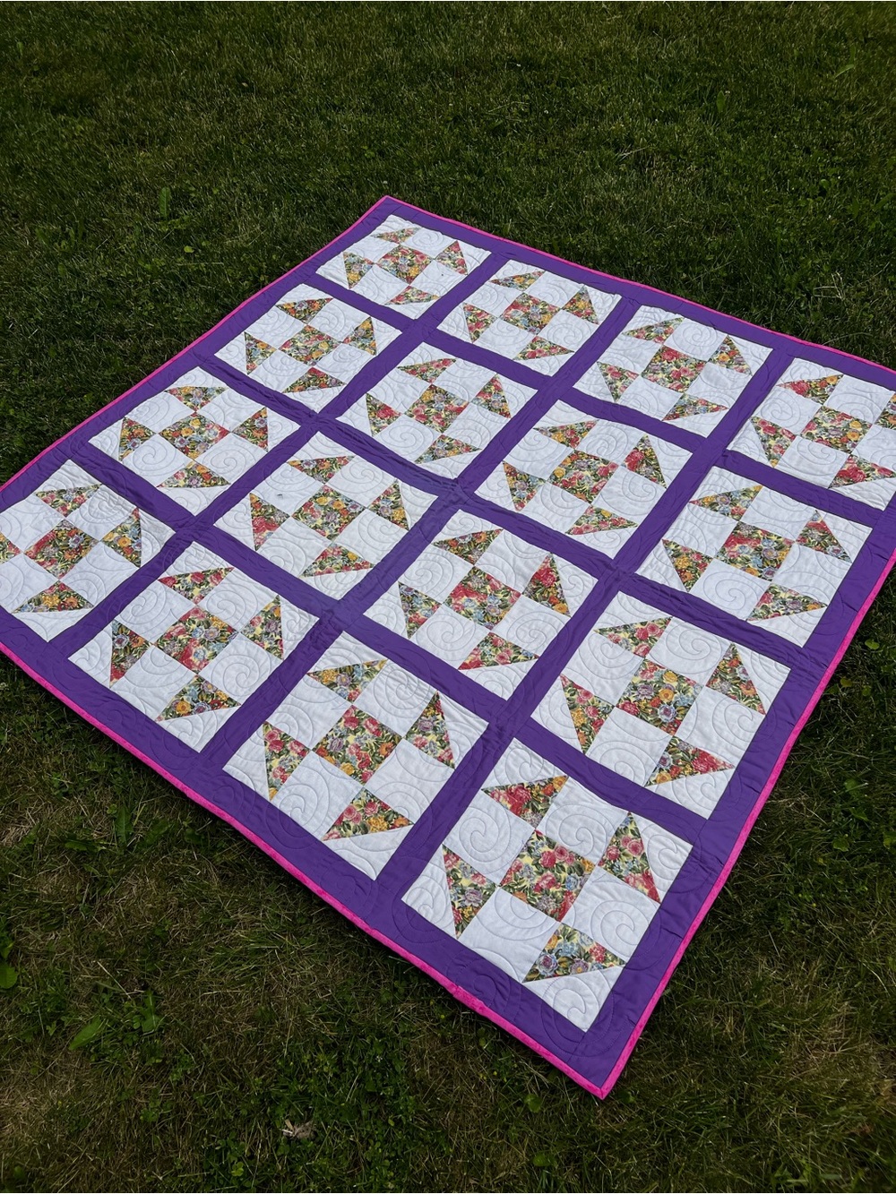 Handmade Quilted Blanket
